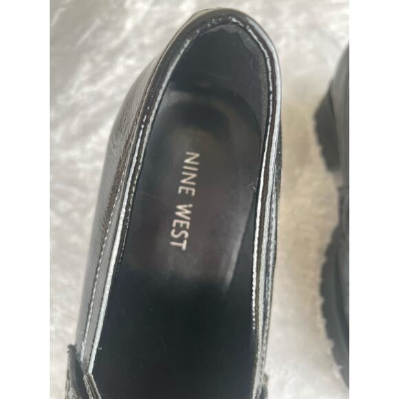 Y2K 90s Womens Loafers Sz 7.5 Chunky Whimsigoth Academia Preppy Witchy Platform - Picture 8 of 10